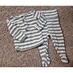 Lou lou & company Striped pajamas for baby size newborn
